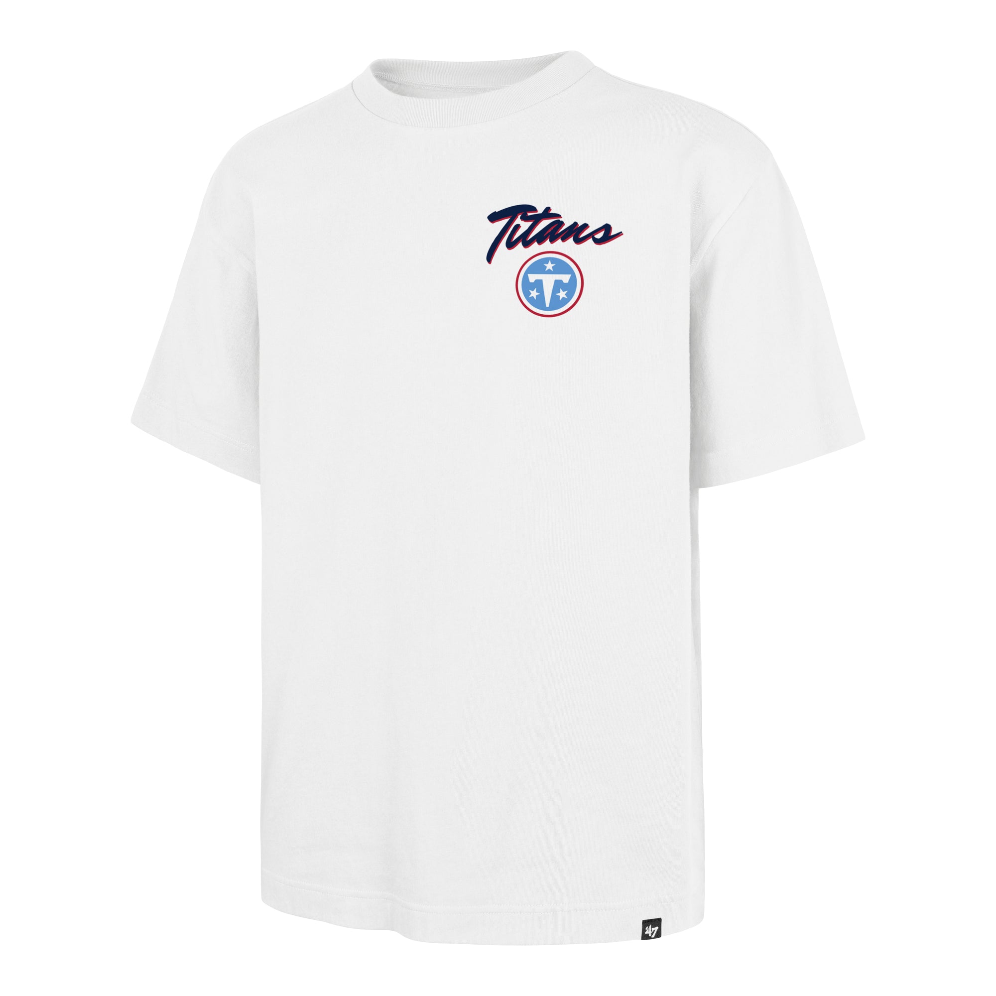 TENNESSEE TITANS BACKER SCRIPT ILLUSTRATED '47 FOUNDATION TEE