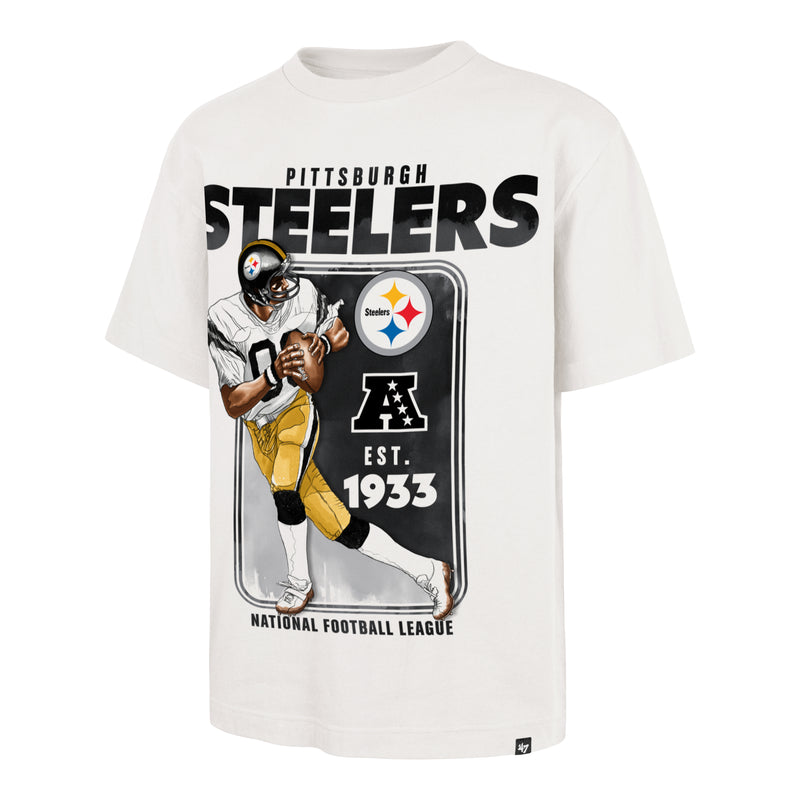 PITTSBURGH STEELERS PLAYBRUSH '47 FOUNDATION TEE