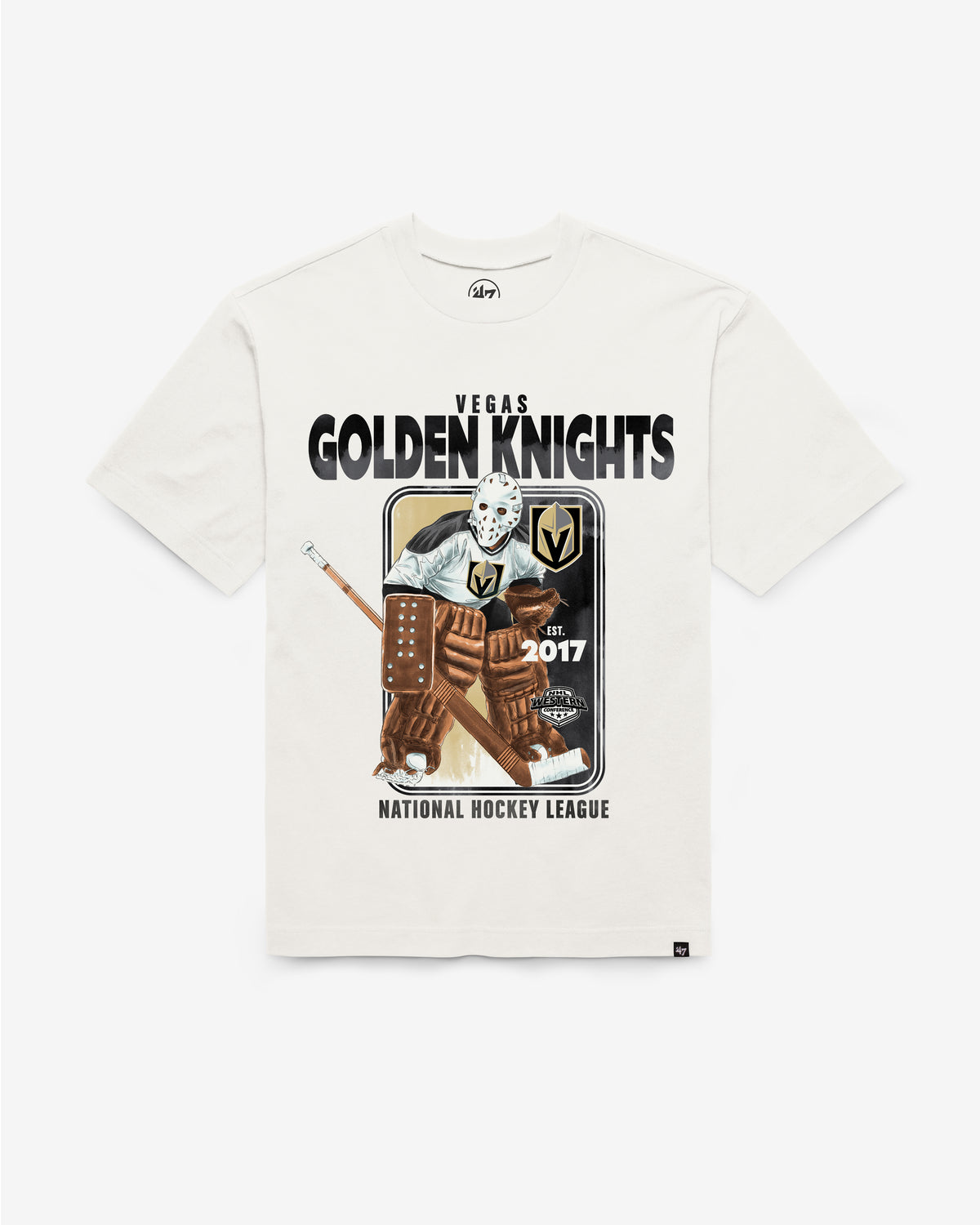 VEGAS GOLDEN KNIGHTS PLAYBRUSH '47 FOUNDATION TEE