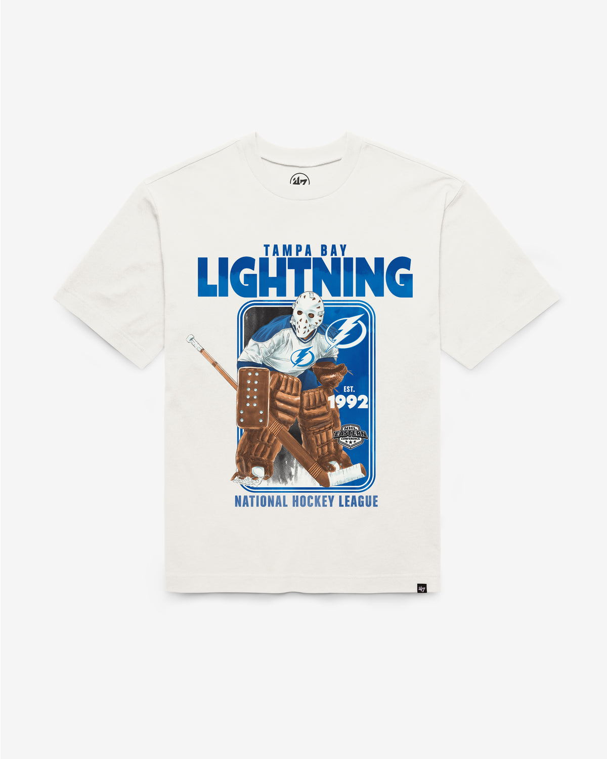 TAMPA BAY LIGHTNING PLAYBRUSH '47 FOUNDATION TEE