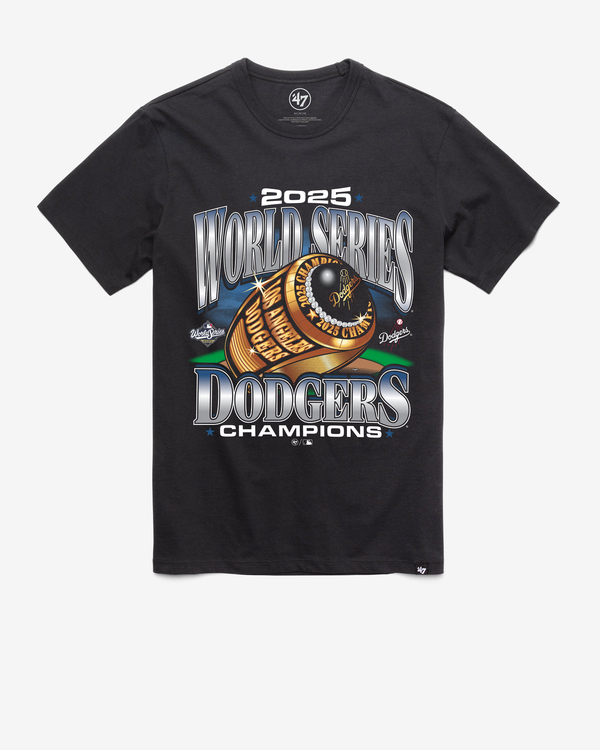 LOS ANGELES DODGERS 2025 WORLD SERIES CHAMPIONS '47 FRANKLIN TEE
