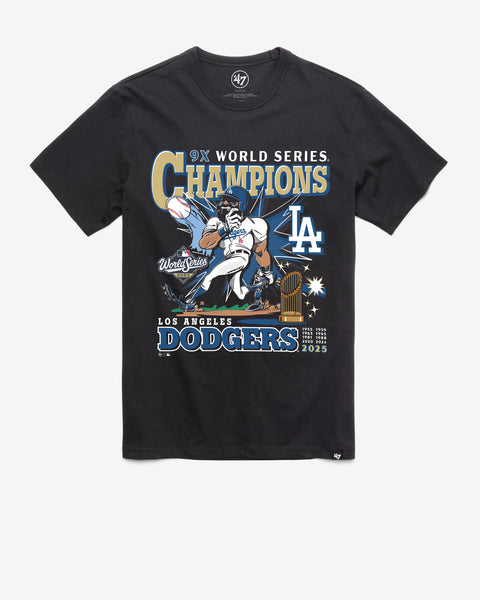 LOS ANGELES DODGERS 2025 WORLD SERIES CHAMPIONS '47 FRANKLIN TEE