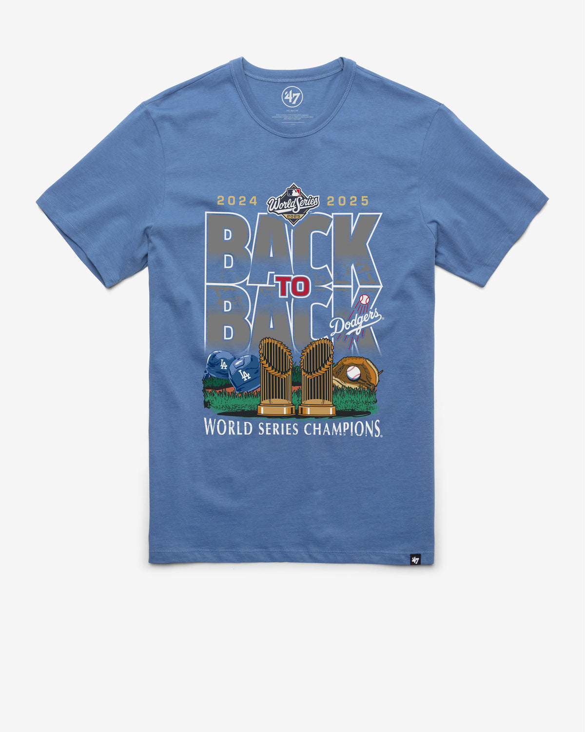 LOS ANGELES DODGERS 2025 WORLD SERIES CHAMPIONS '47 FRANKLIN TEE