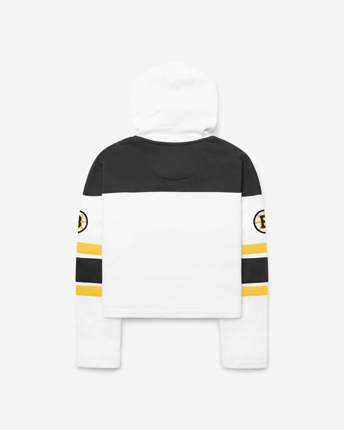 BOSTON BRUINS CUT THRU CROPPED '47 WOMEN'S SUPERIOR LACER HOOD
