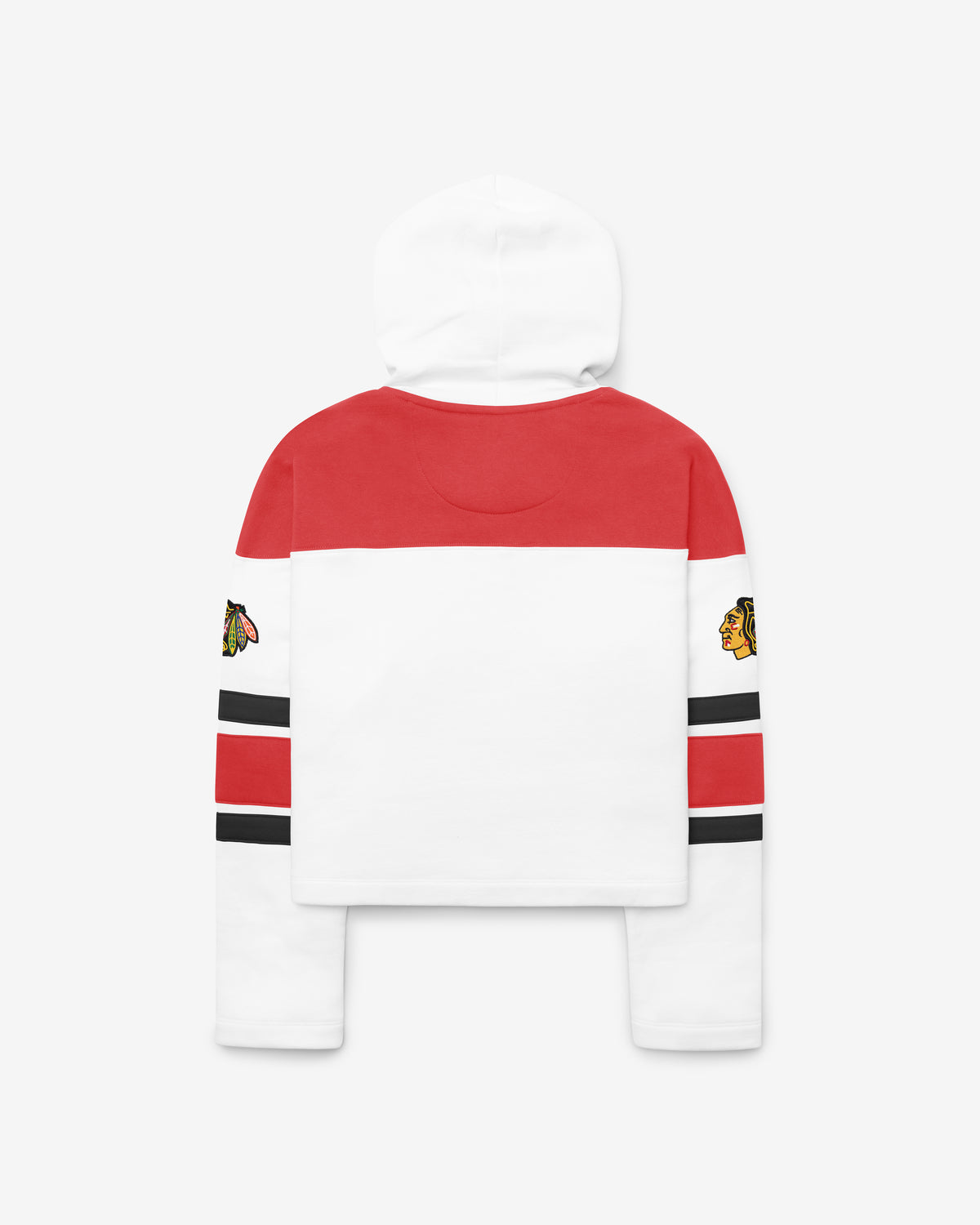 CHICAGO BLACKHAWKS CUT THRU CROPPED '47 WOMEN'S SUPERIOR LACER HOOD