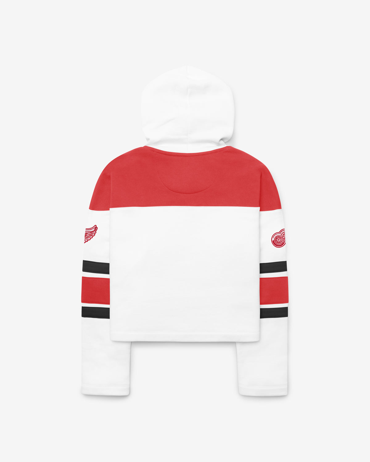 DETROIT RED WINGS CUT THRU CROPPED '47 WOMEN'S SUPERIOR LACER HOOD