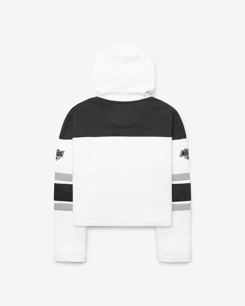 LOS ANGELES KINGS CUT THRU CROPPED '47 WOMEN'S SUPERIOR LACER HOOD
