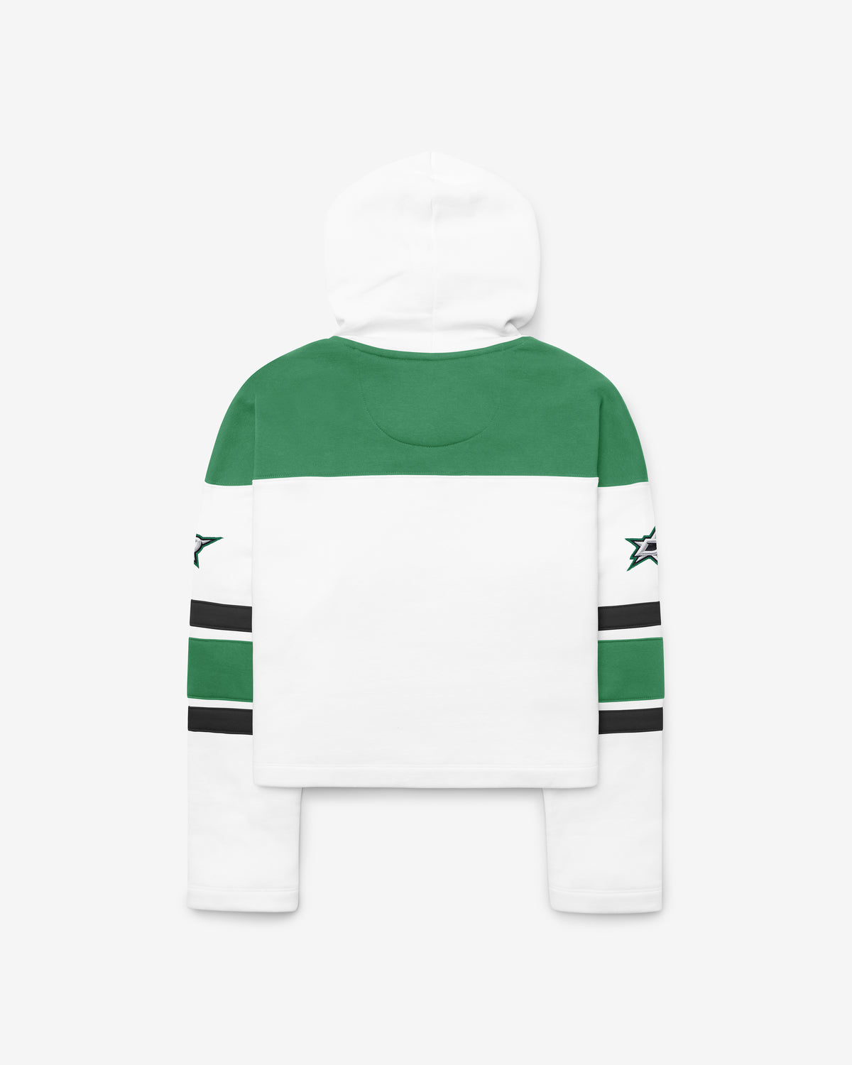 DALLAS STARS CUT THRU CROPPED '47 WOMEN'S SUPERIOR LACER HOOD