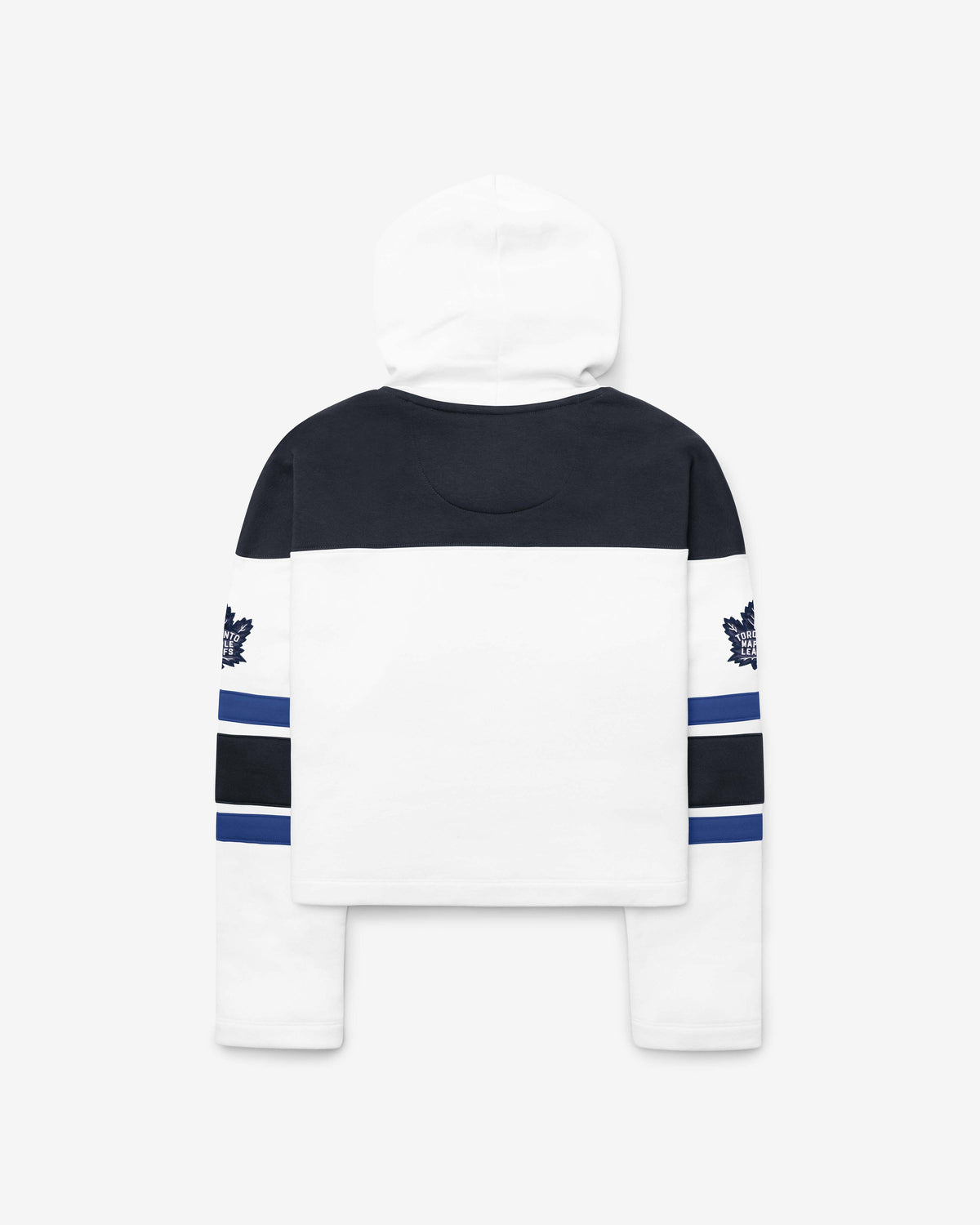 TORONTO MAPLE LEAFS CUT THRU CROPPED '47 WOMEN'S SUPERIOR LACER HOOD