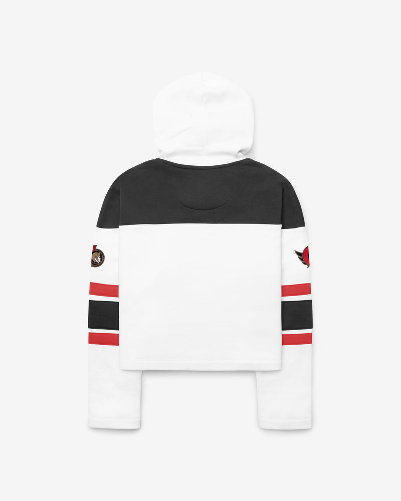 OTTAWA SENATORS CUT THRU CROPPED '47 WOMEN'S SUPERIOR LACER HOOD