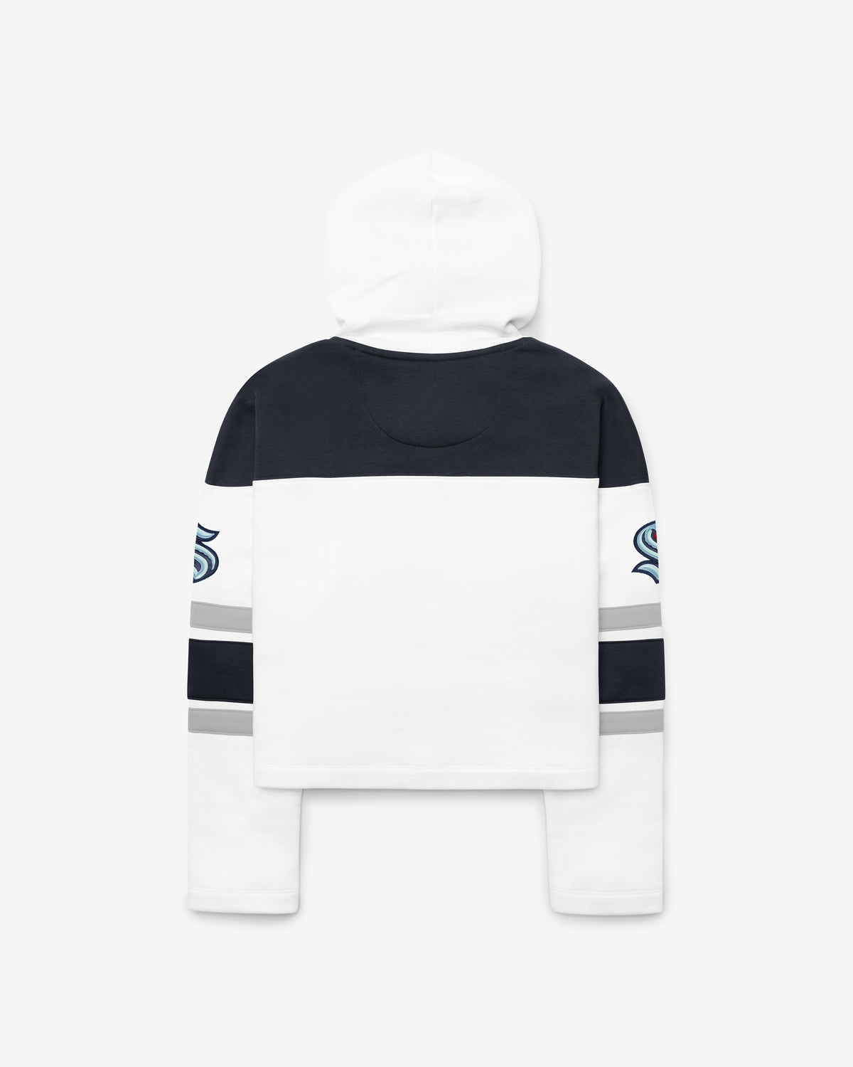 SEATTLE KRAKEN CUT THRU CROPPED '47 WOMEN'S SUPERIOR LACER HOOD