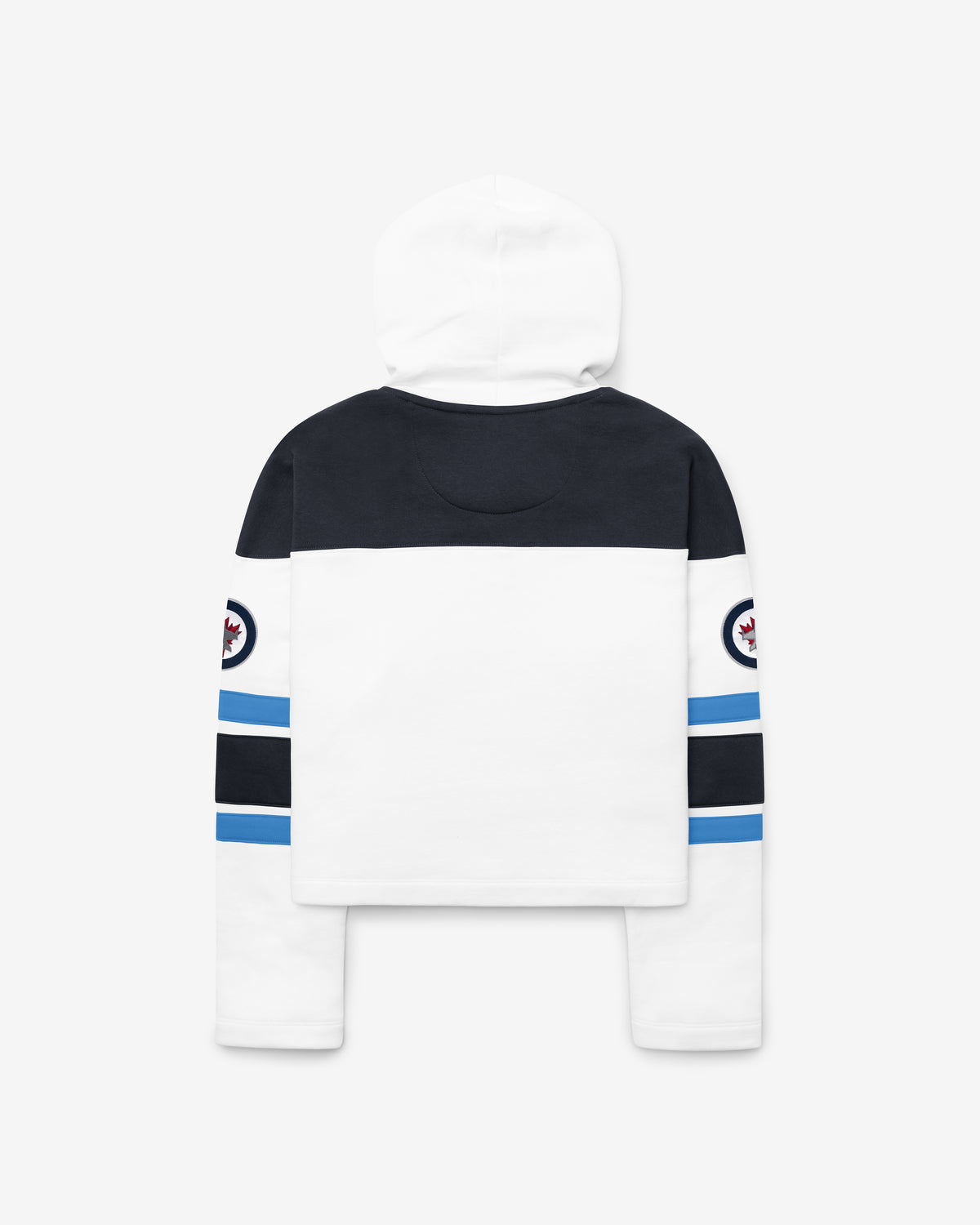WINNIPEG JETS CUT THRU CROPPED '47 WOMEN'S SUPERIOR LACER HOOD