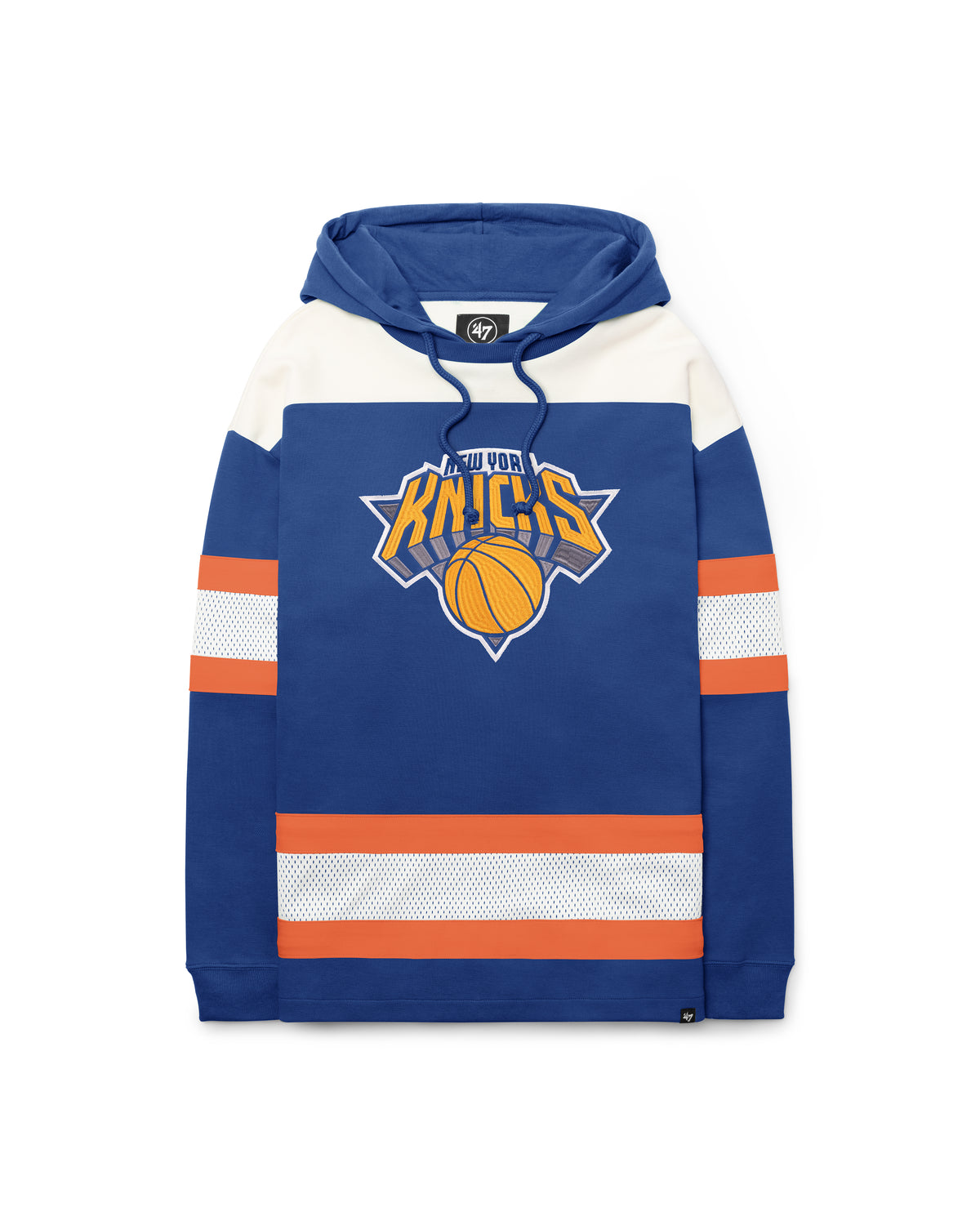 NEW YORK KNICKS SCORE WIN HOME '47 PULLOVER HOOD