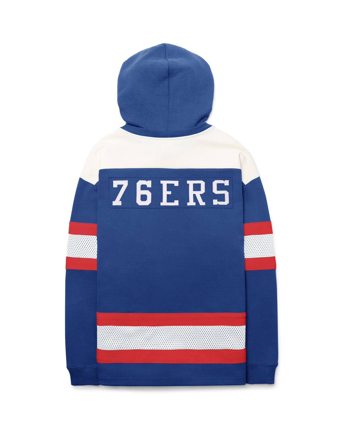 PHILADELPHIA 76ERS SCORE WIN HOME '47 PULLOVER HOOD