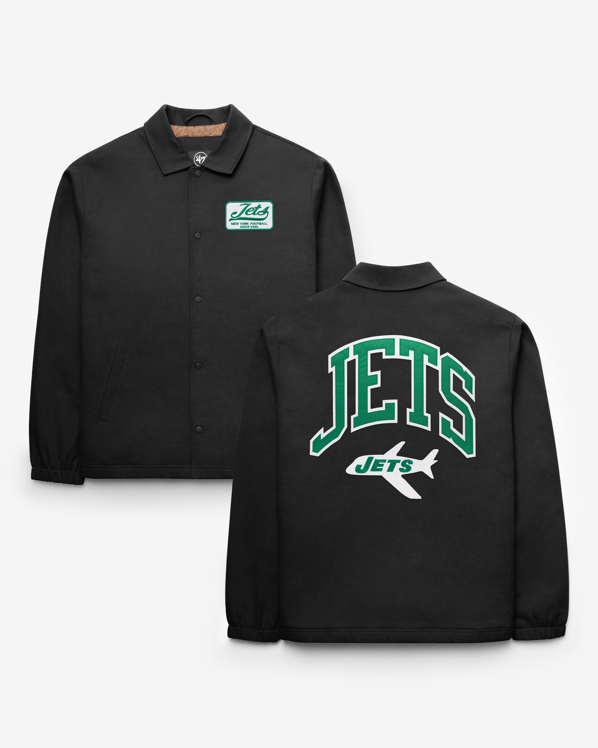 NEW YORK JETS HISTORIC RETREAD '47 COACHES JACKET