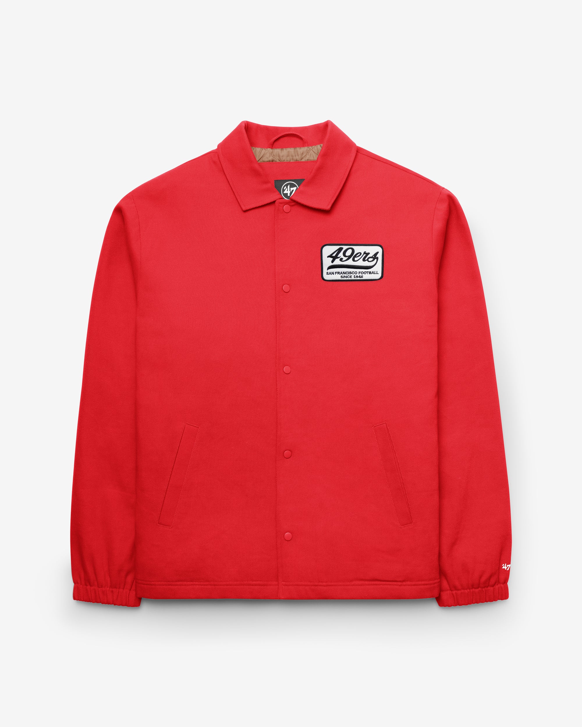 SAN FRANCISCO 49ERS HISTORIC RETREAD '47 COACHES JACKET
