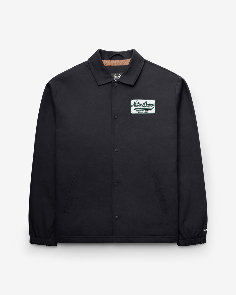 NOTRE DAME FIGHTIN IRISH VINTAGE RETREAD '47 COACHES JACKET