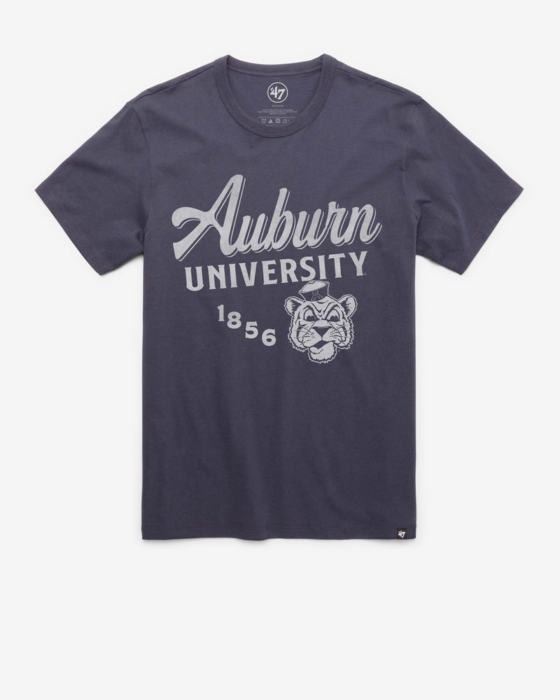 AUBURN TIGERS VINTAGE DIAG SCRIPT '47 FRANKLIN TEE