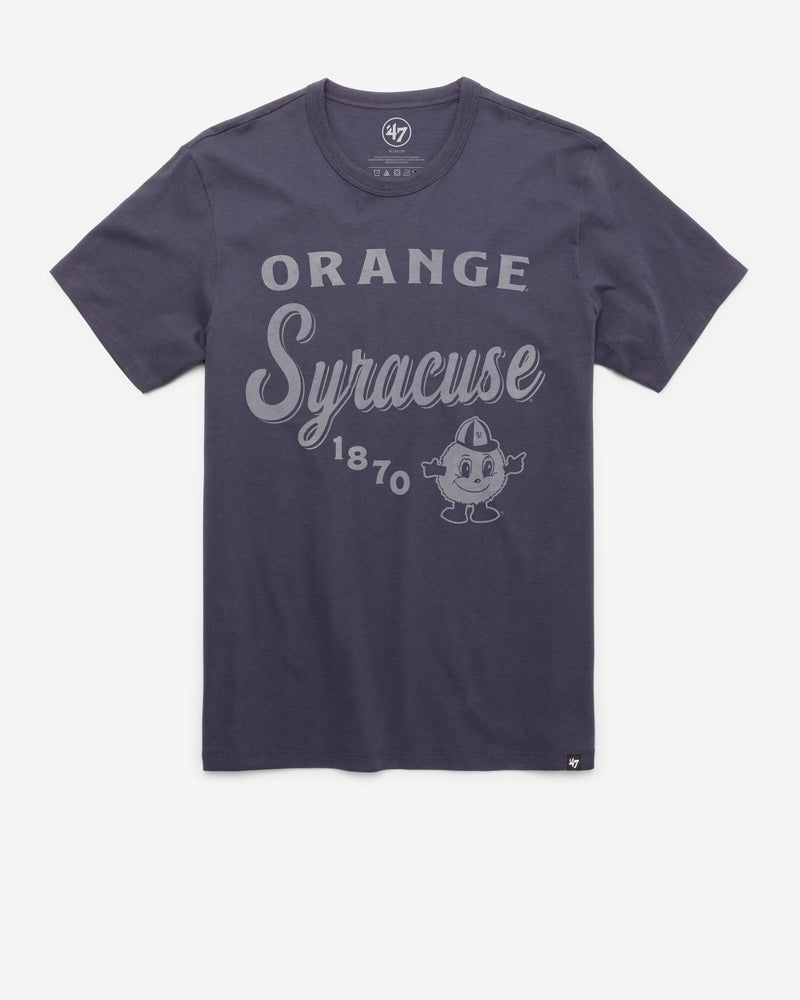 SYRACUSE ORANGE VINTAGE DIAG SCRIPT '47 FRANKLIN TEE