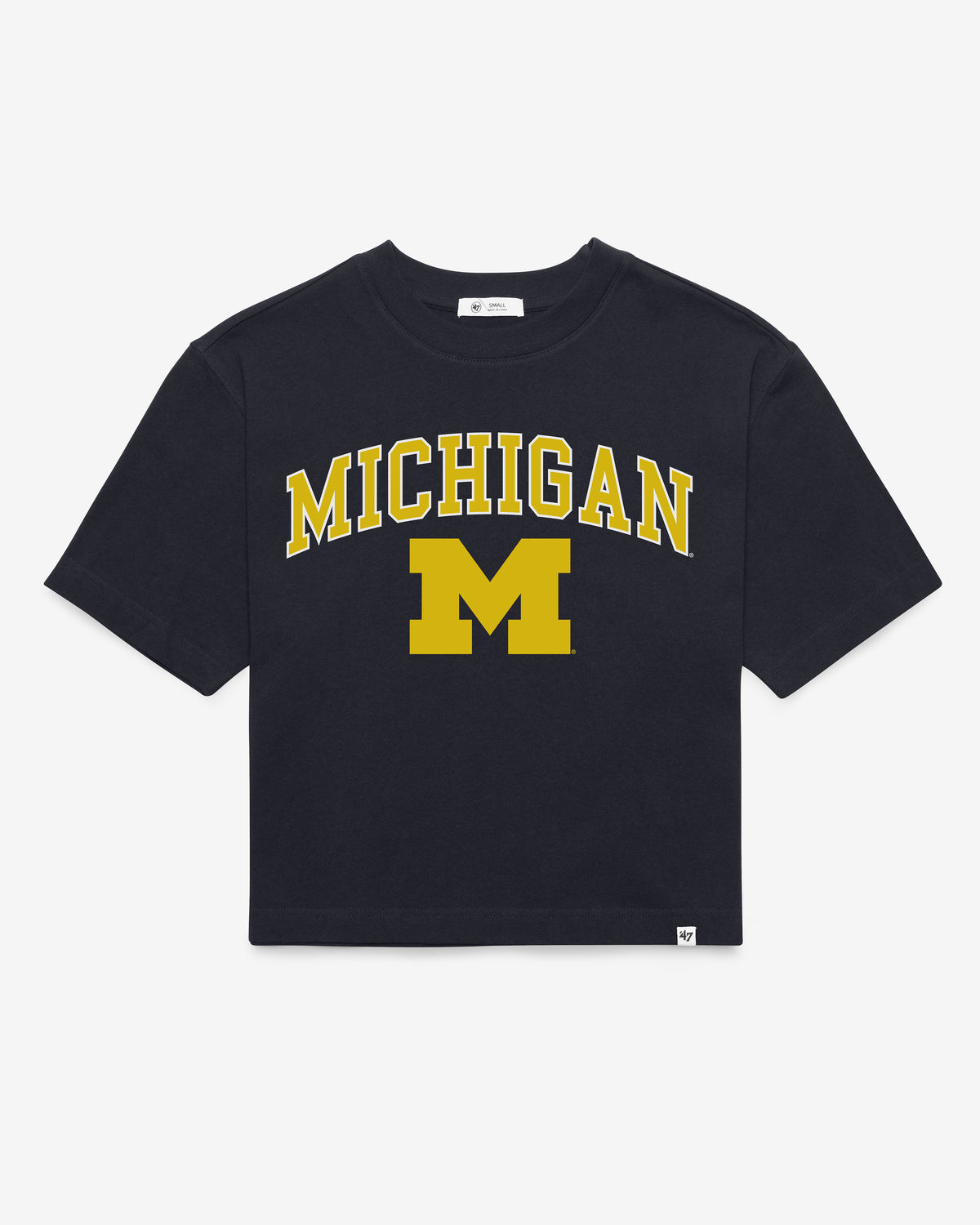 MICHIGAN WOLVERINES ARCH GAME '47 WOMEN'S REED CITY TEE