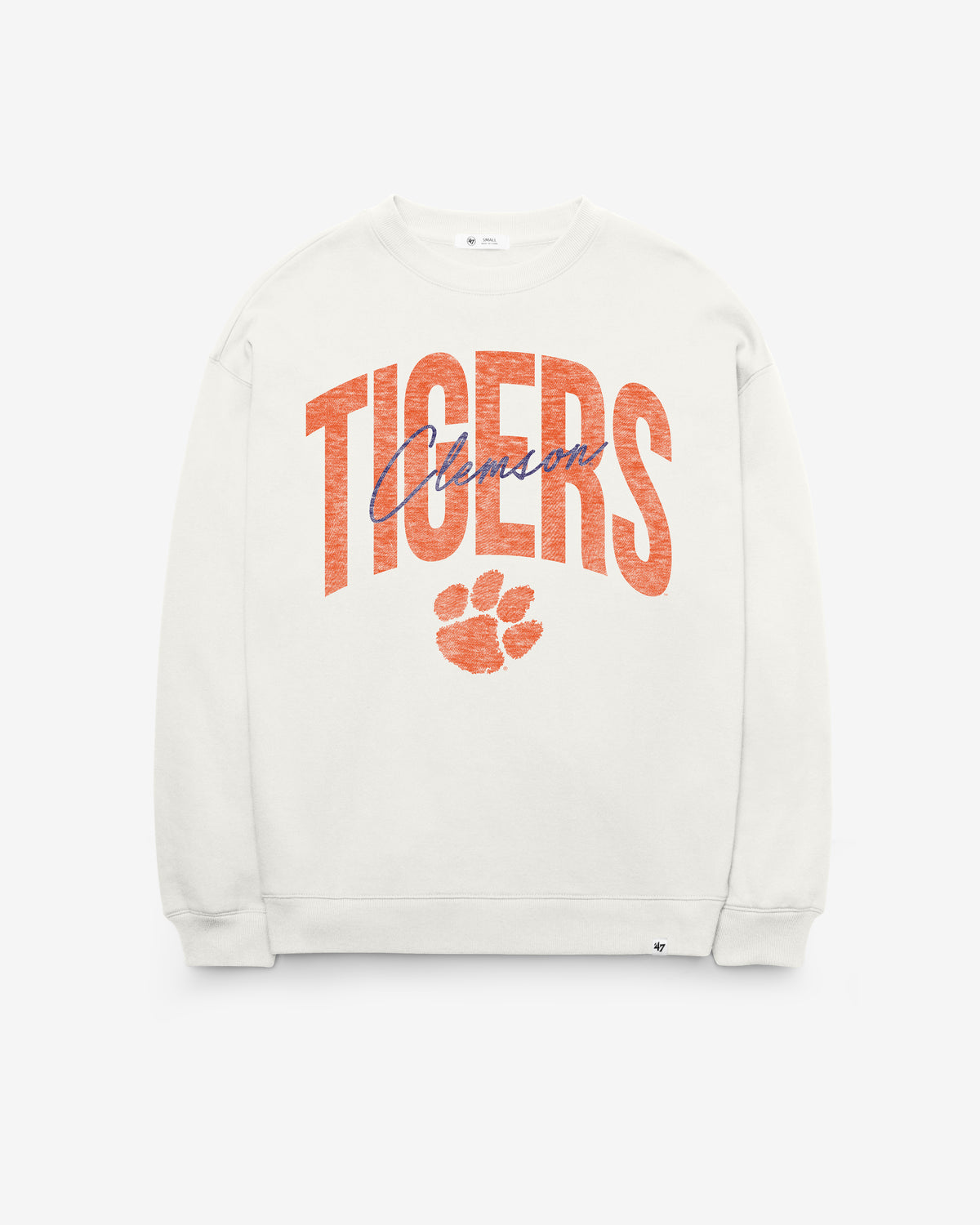 CLEMSON TIGERS MUSE '47 WOMEN'S OVERSIZED CREW