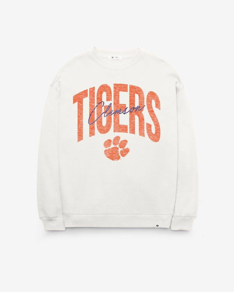 CLEMSON TIGERS MUSE '47 WOMEN'S OVERSIZED CREW