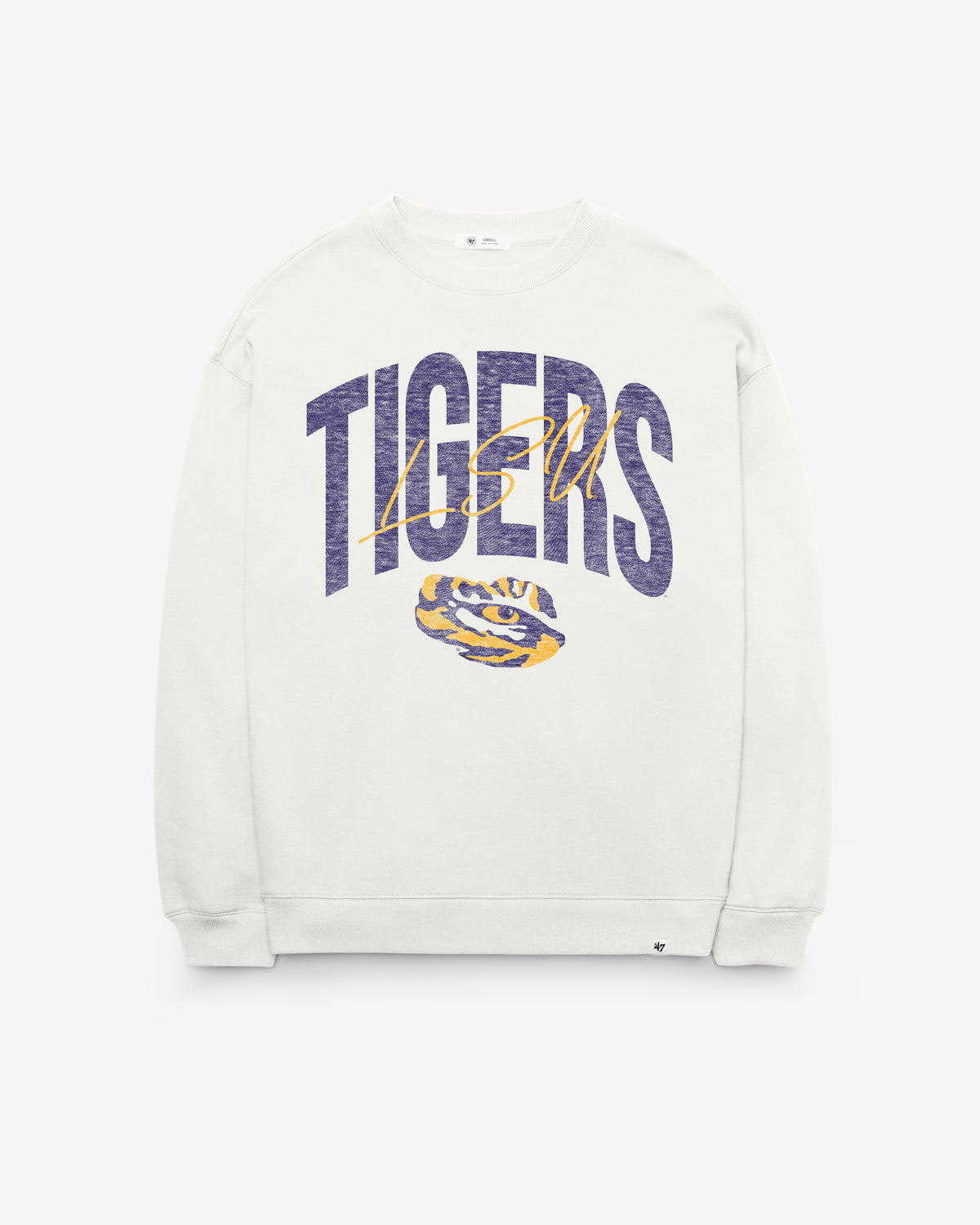 LOUISIANA STATE TIGERS LSU MUSE '47 WOMEN'S OVERSIZED CREW