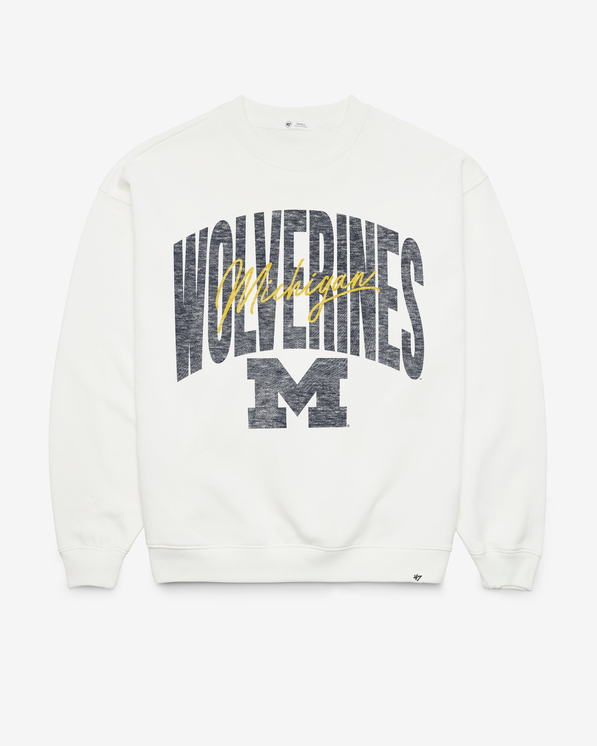 MICHIGAN WOLVERINES MUSE '47 WOMEN'S OVERSIZED CREW