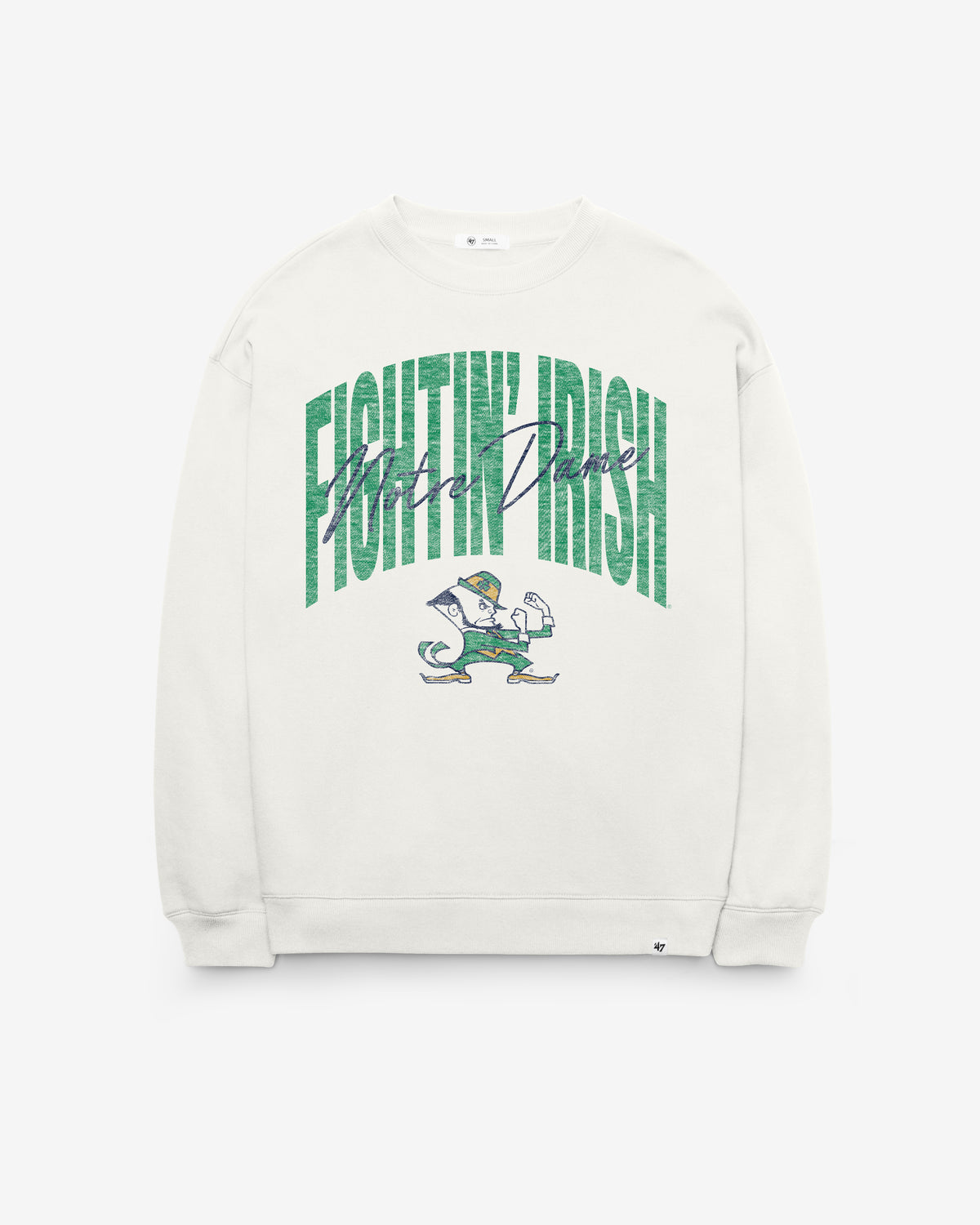 NOTRE DAME FIGHTING IRISH MUSE '47 WOMEN'S OVERSIZED CREW