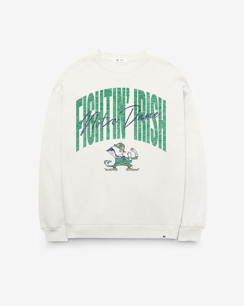 NOTRE DAME FIGHTING IRISH MUSE '47 WOMEN'S OVERSIZED CREW