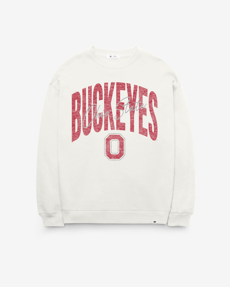 OHIO STATE BUCKEYES MUSE '47 WOMEN'S OVERSIZED CREW