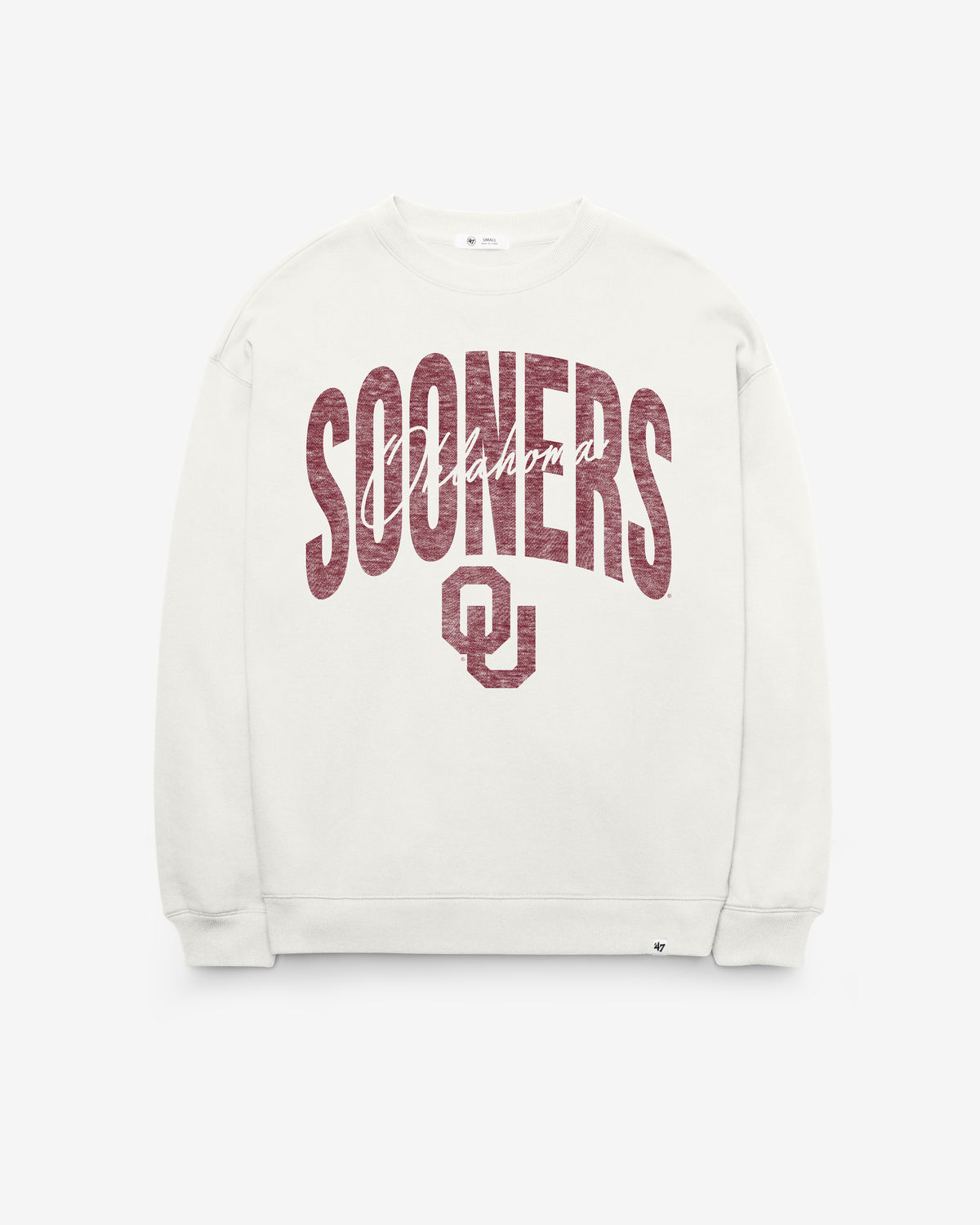 OKLAHOMA SOONERS MUSE '47 WOMEN'S OVERSIZED CREW