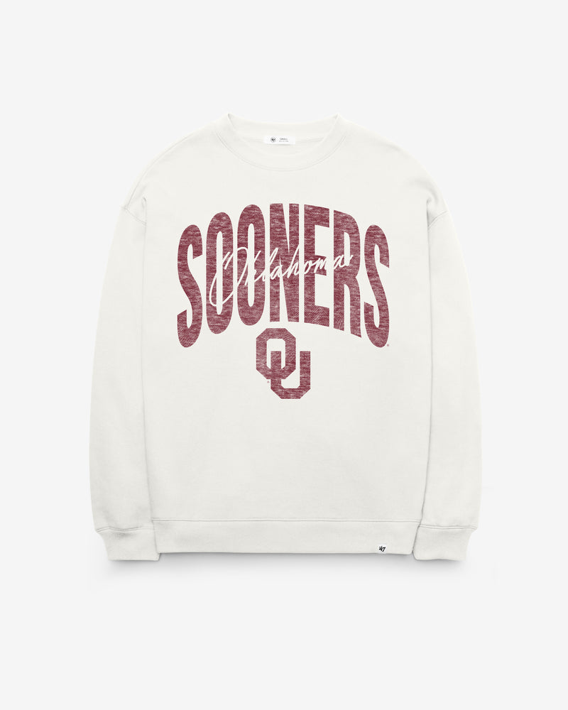 OKLAHOMA SOONERS MUSE '47 WOMEN'S OVERSIZED CREW