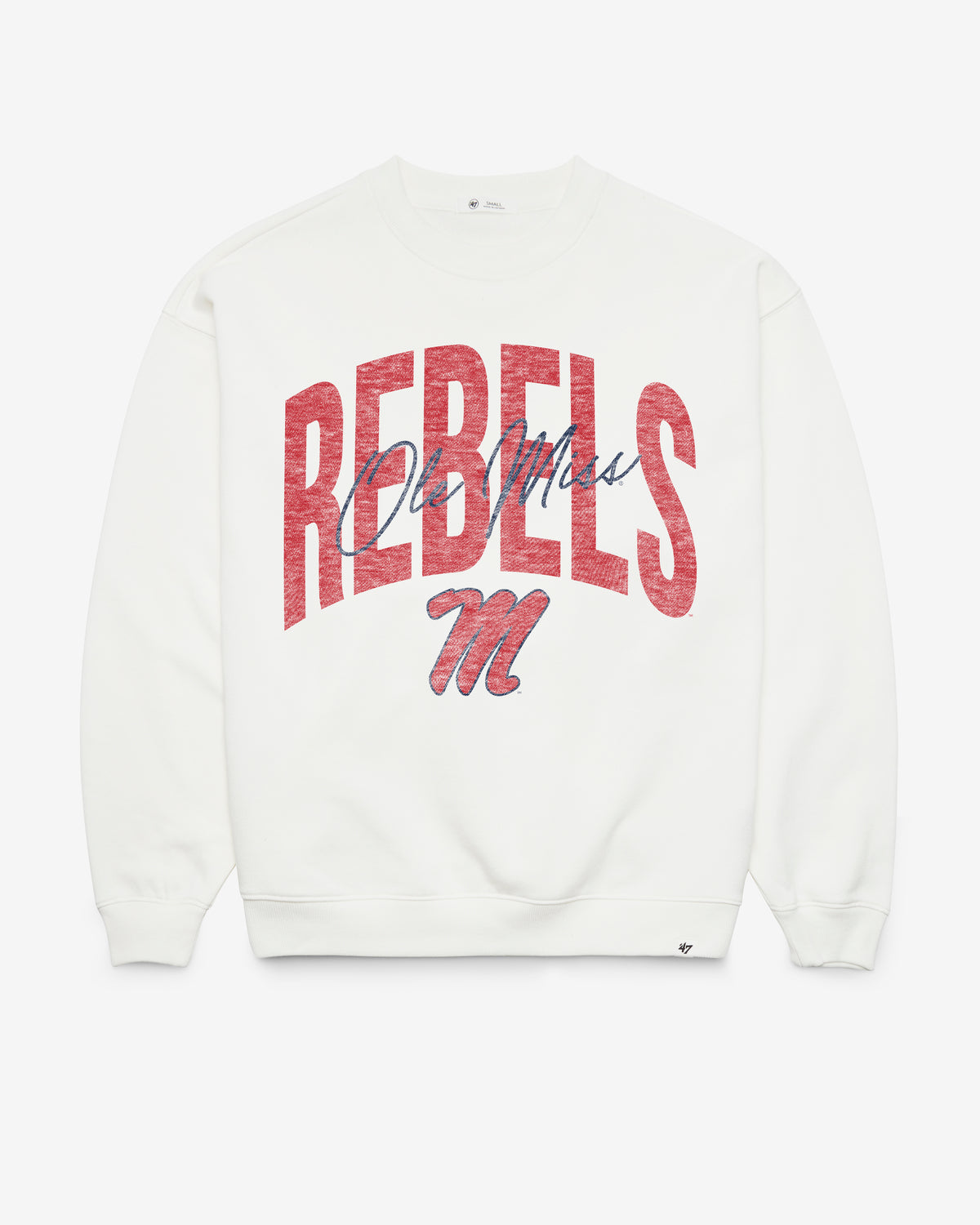 OLE MISS REBELS MUSE '47 WOMEN'S OVERSIZED CREW