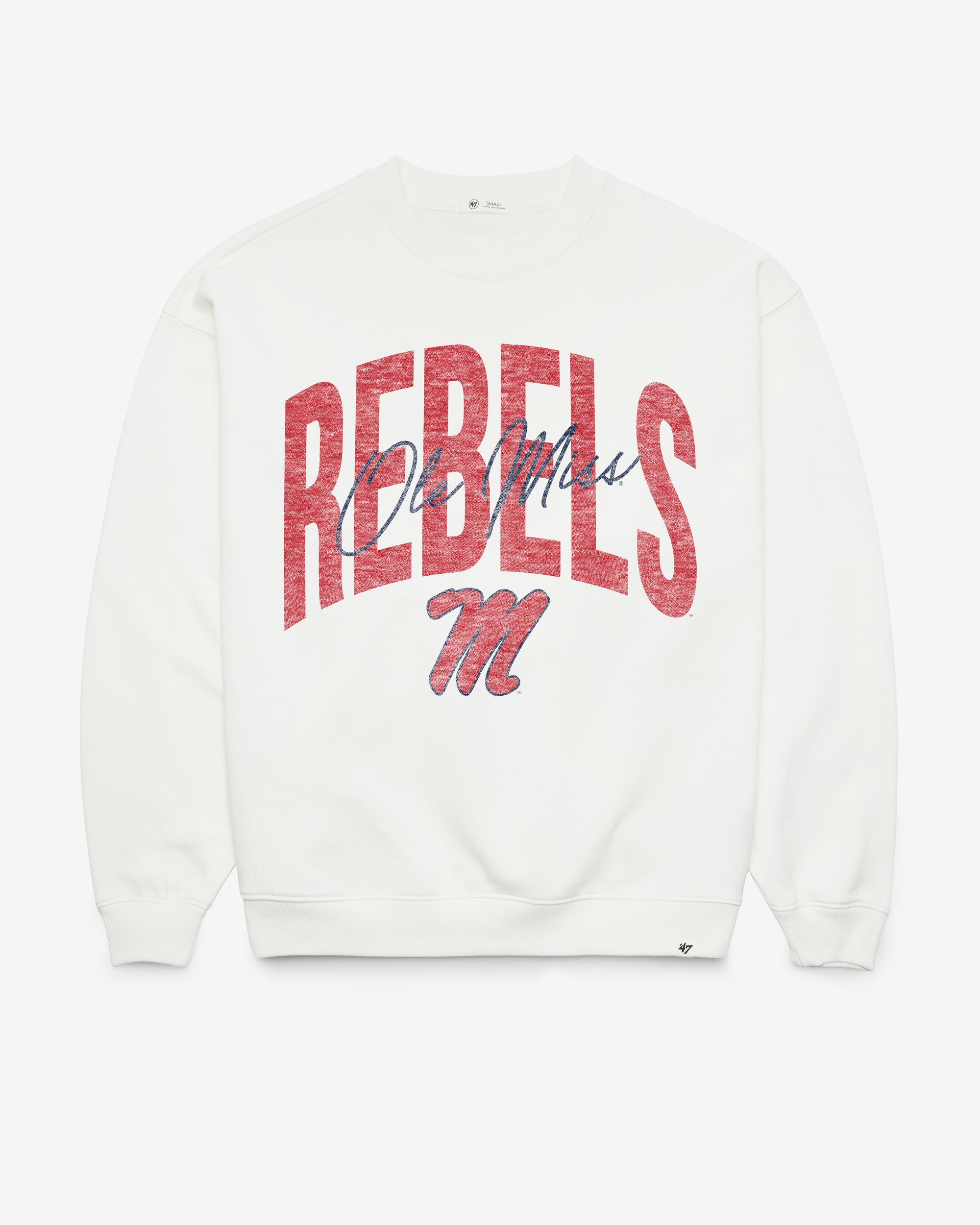 OLE MISS REBELS MUSE '47 WOMEN'S OVERSIZED CREW
