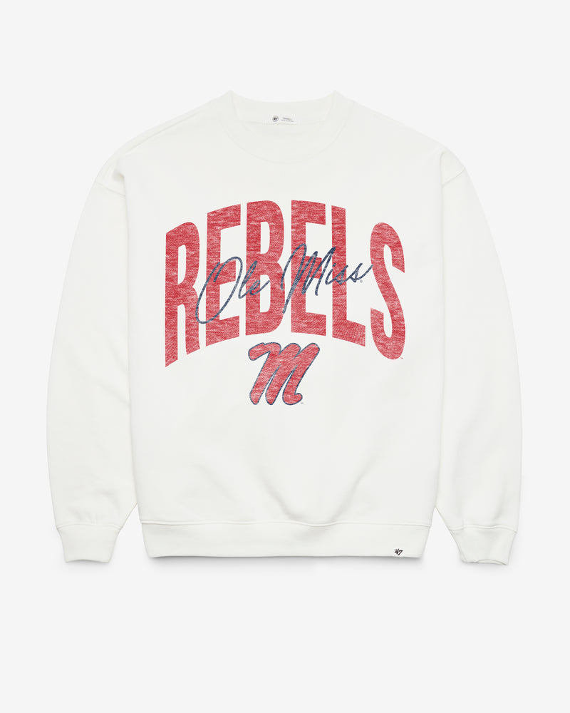 OLE MISS REBELS MUSE '47 WOMEN'S OVERSIZED CREW