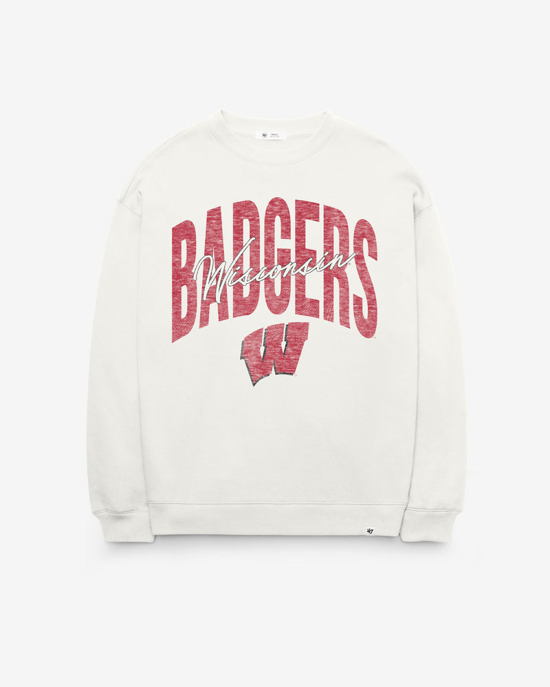 WISCONSIN BADGERS MUSE '47 WOMEN'S OVERSIZED CREW