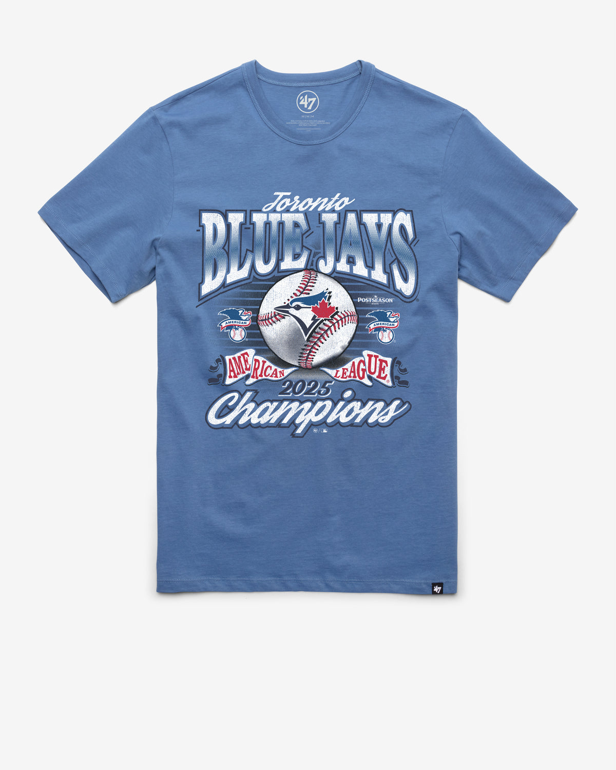 TORONTO BLUE JAYS 2025 AMERICAN LEAGUE CHAMPIONS '47 FRANKLIN TEE