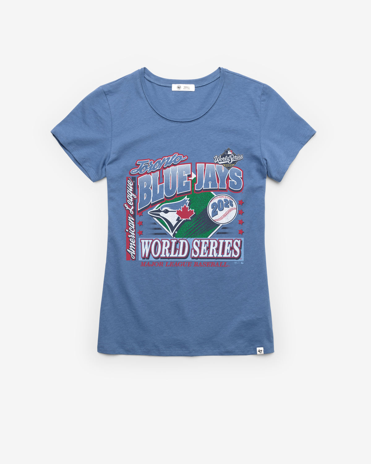 TORONTO BLUE JAYS 2025 WORLD SERIES '47 FRANKIE TEE WOMENS