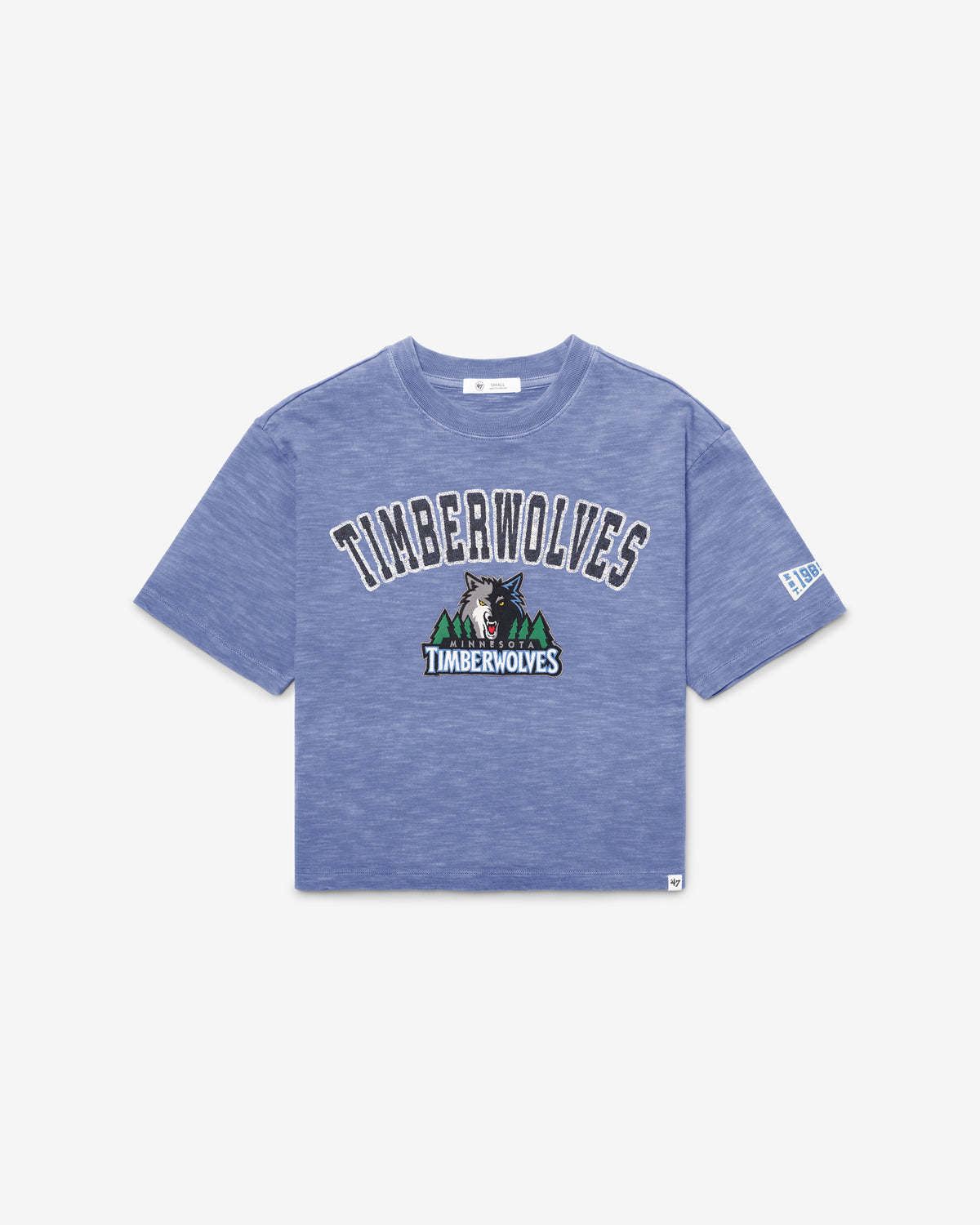 MINNESOTA TIMBERWOLVES ELMORE '47 HEAVY SLUB TEE WOMEN