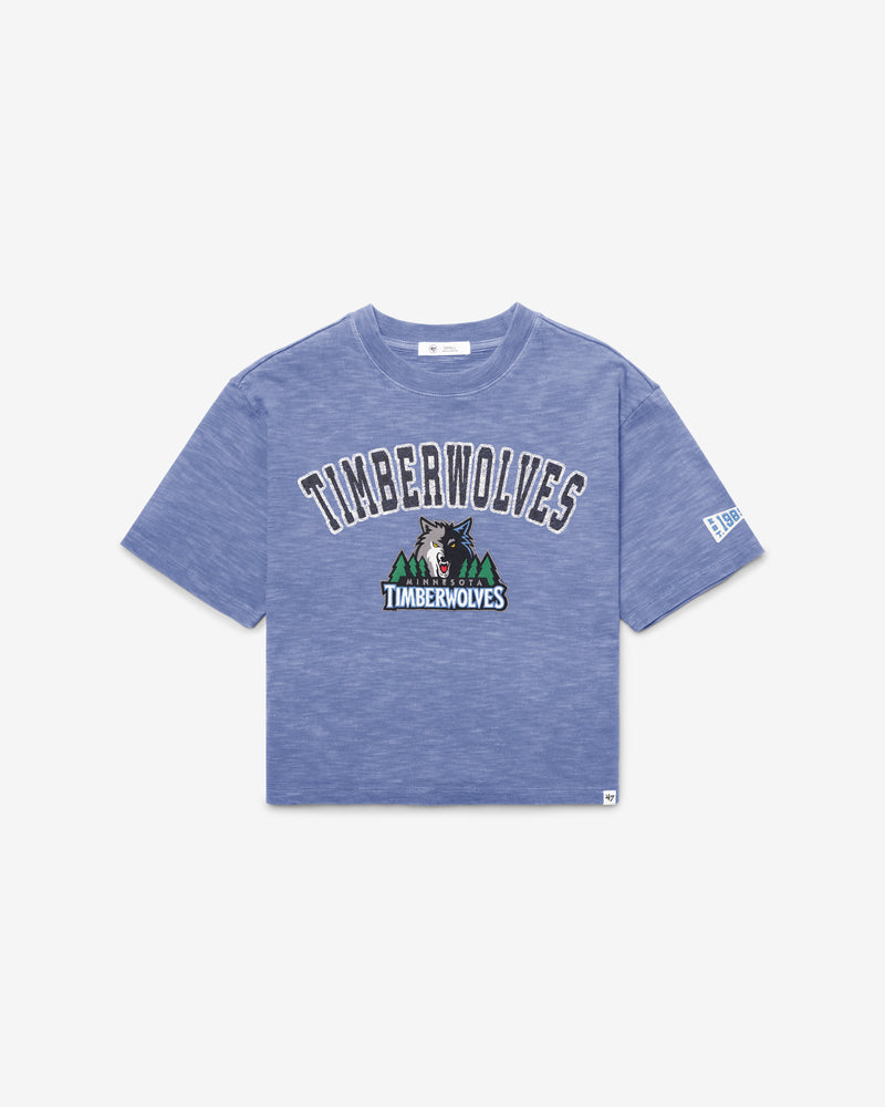 MINNESOTA TIMBERWOLVES ELMORE '47 HEAVY SLUB TEE WOMEN