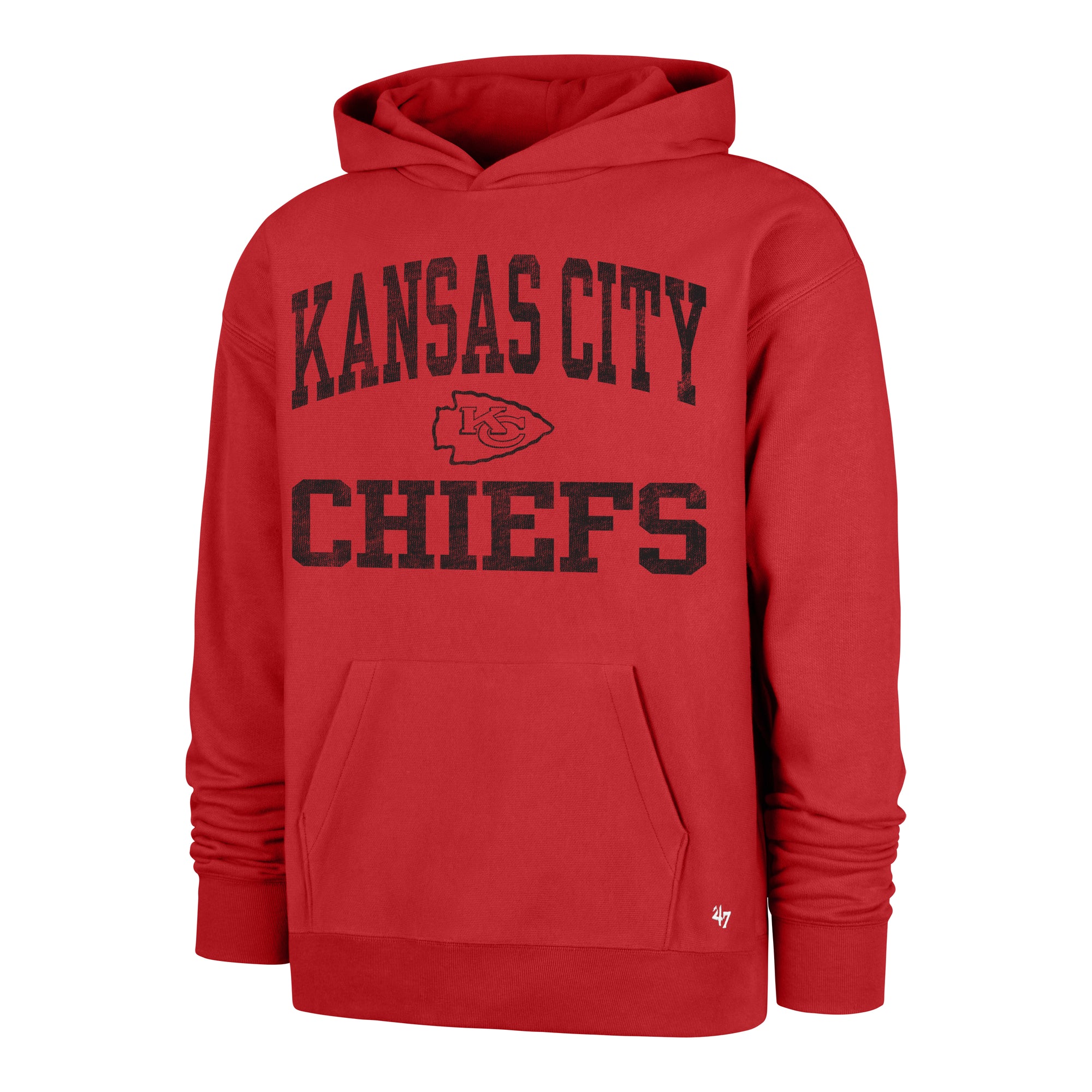 Kansas City Chiefs Campus Stack Arched '47 Foundation Hood