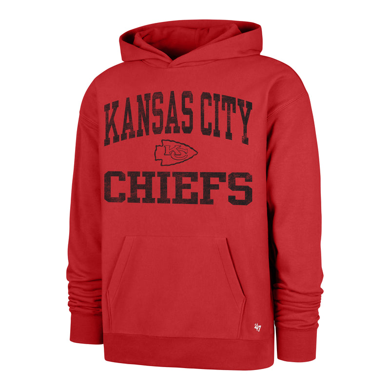 Kansas City Chiefs Campus Stack Arched '47 Foundation Hood