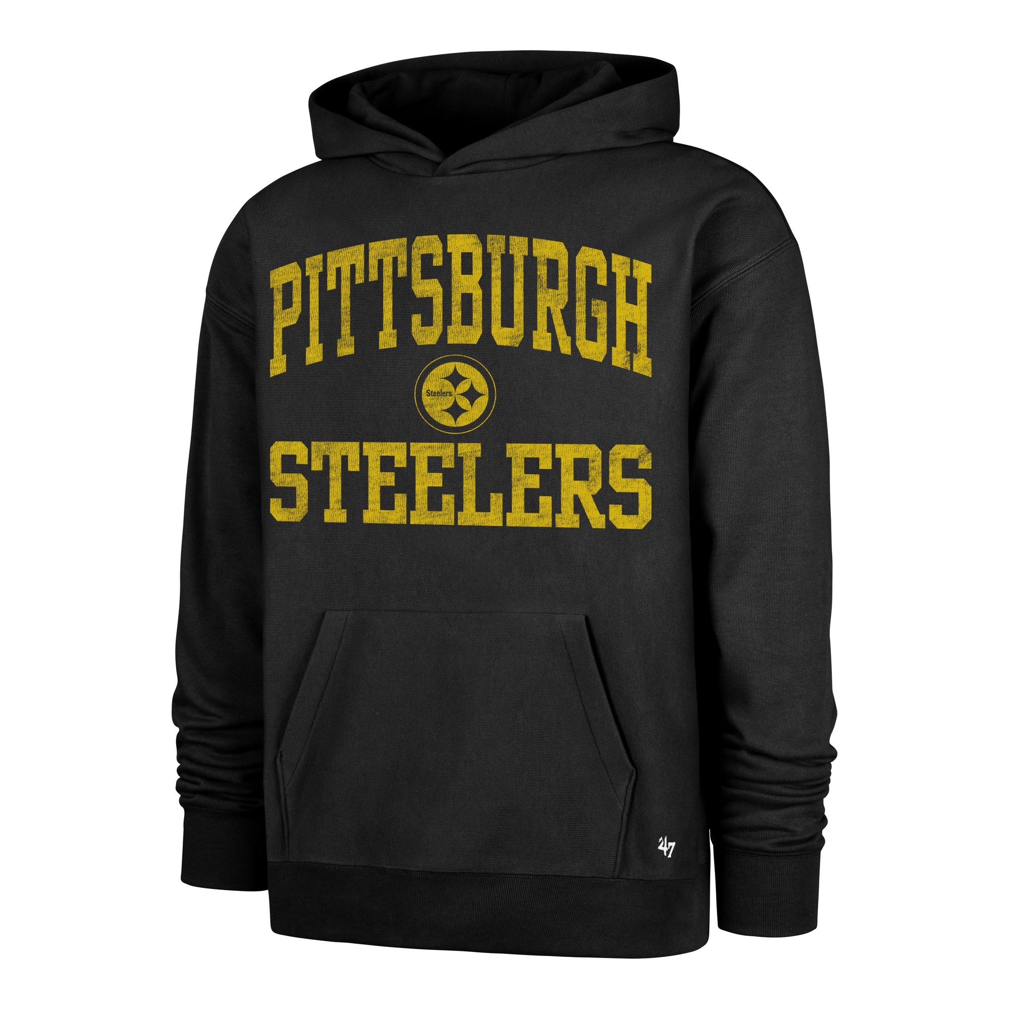 PITTSBURGH STEELERS CAMPUS STACK ARCHED '47 FOUNDATION HOOD