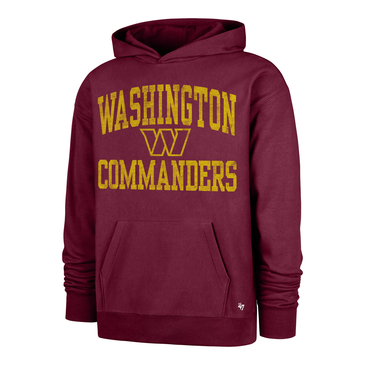 WASHINGTON COMMANDERS CAMPUS STACK ARCHED '47 FOUNDATION HOOD