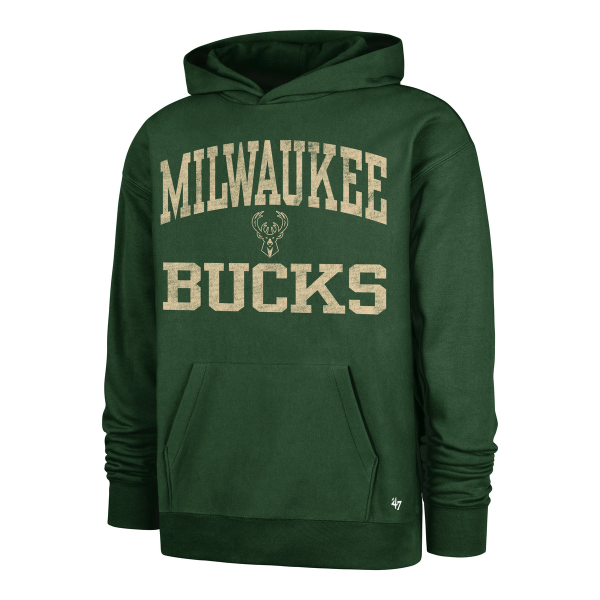 MILWAUKEE BUCKS CAMPUS STACK ARCHED '47 FOUNDATION HOOD