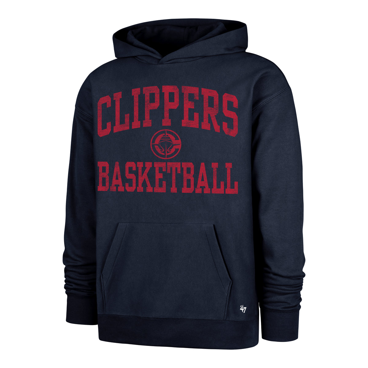 LOS ANGELES CLIPPERS CAMPUS STACK ARCHED '47 FOUNDATION HOOD