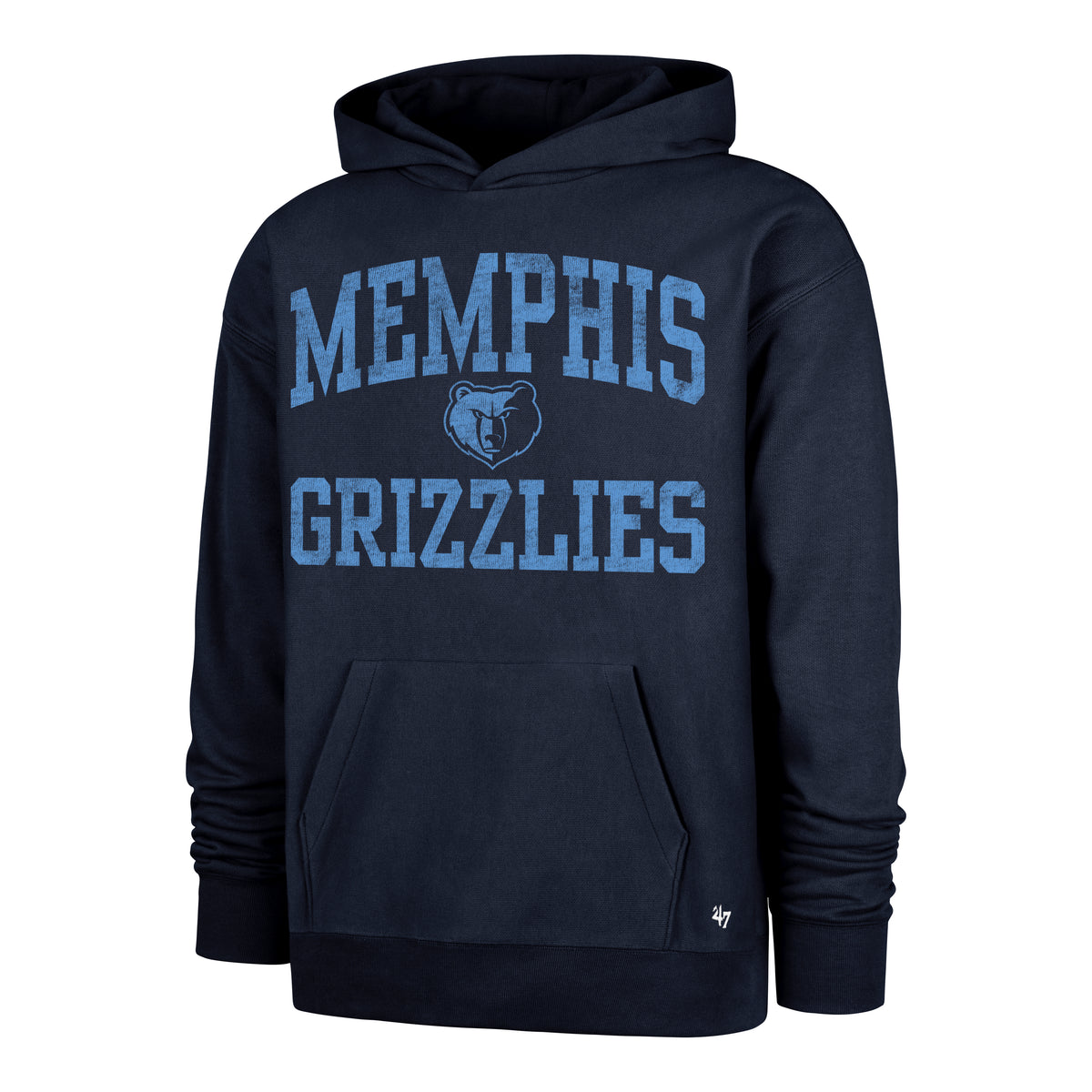 MEMPHIS GRIZZLIES CAMPUS STACK ARCHED '47 FOUNDATION HOOD