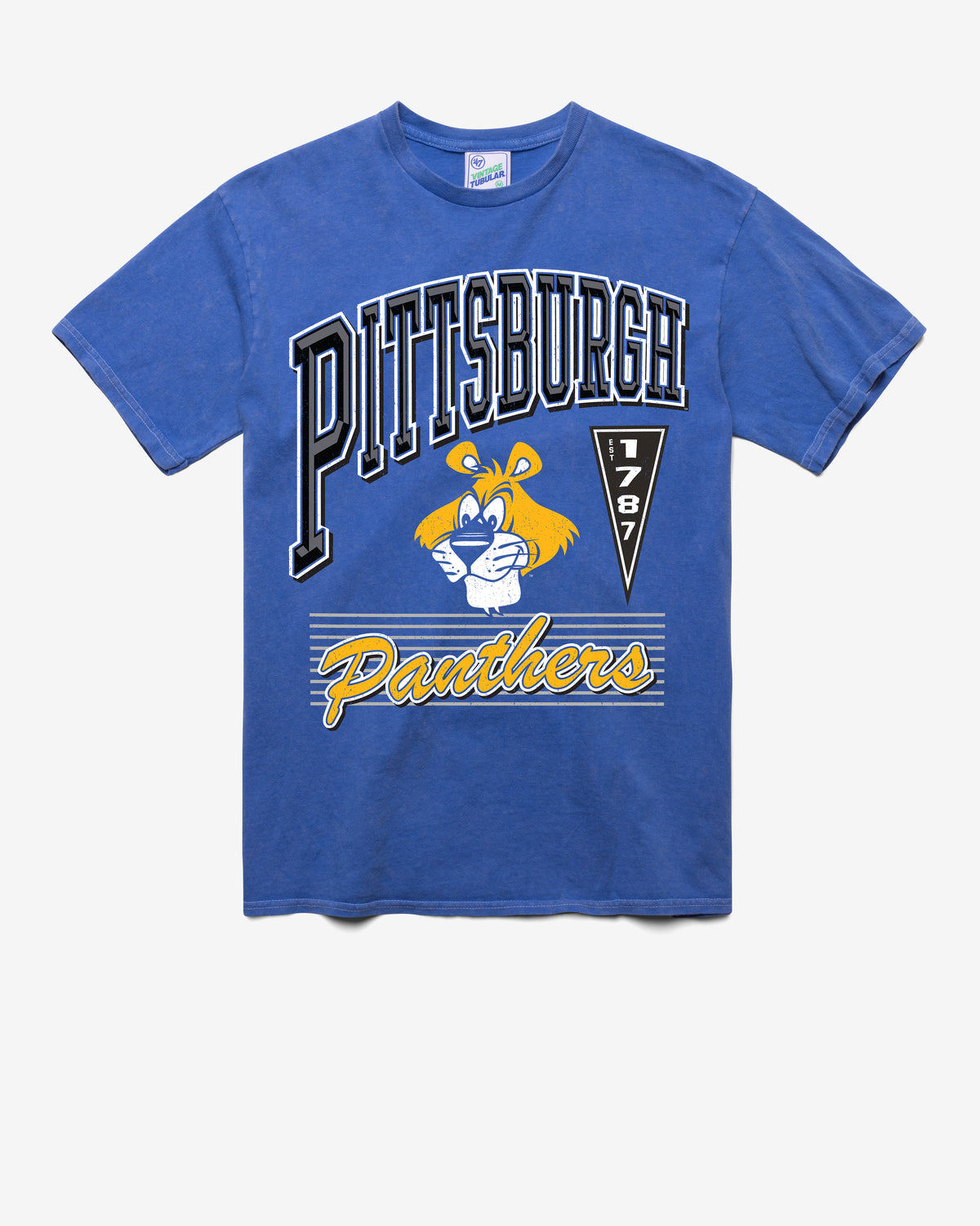 PITTSBURGH PANTHERS VINTAGE LOCKER '47 TUBULAR TEE