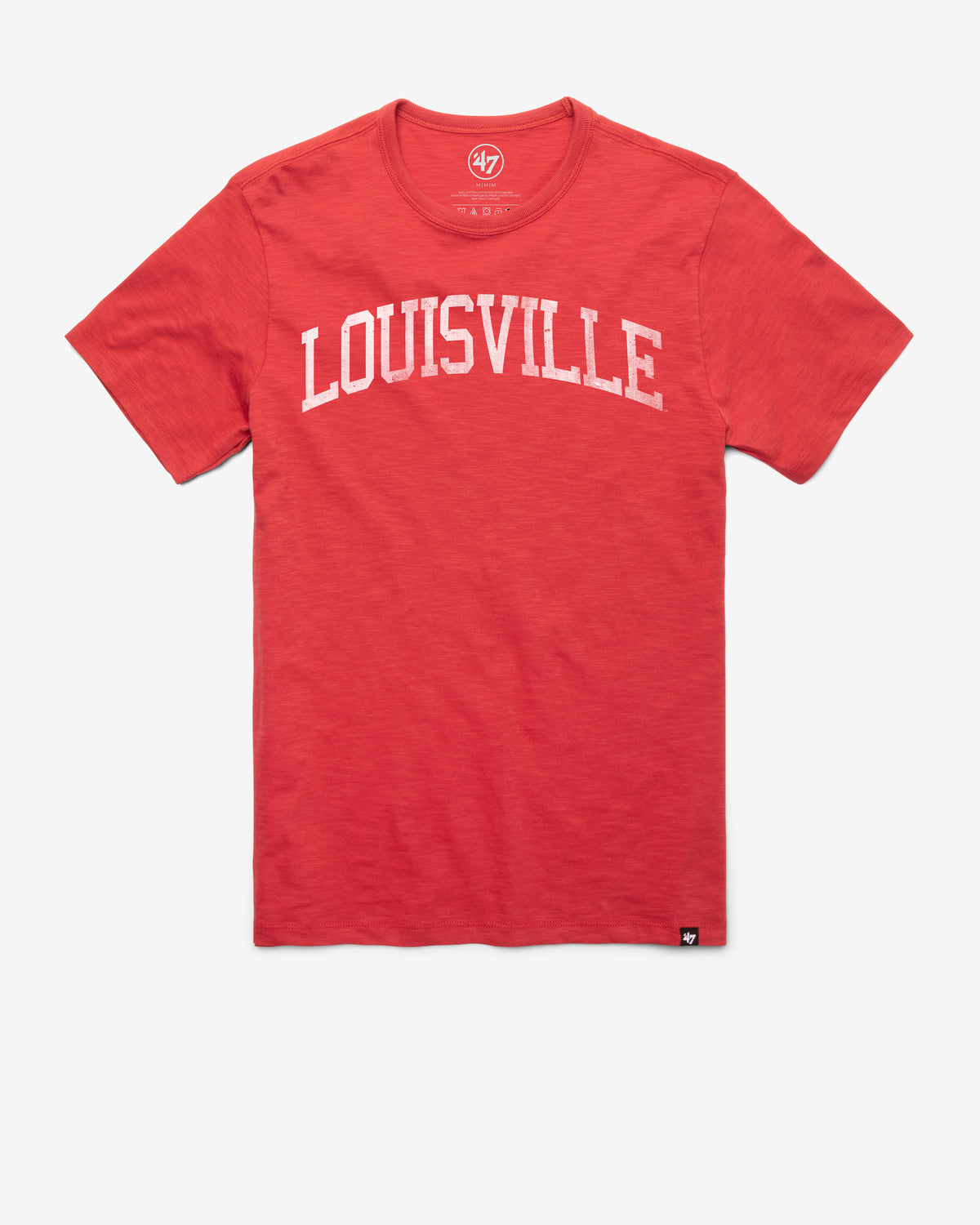 LOUISVILLE CARDINALS CLASSIC BLOCK '47 SCRUM TEE